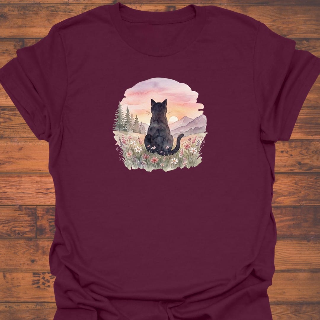 A Catty Sunset T-Shirt