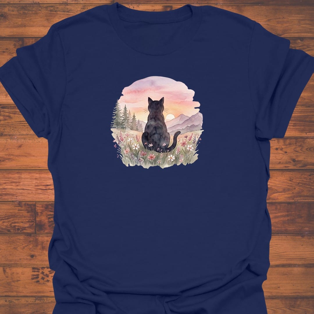 A Catty Sunset T-Shirt