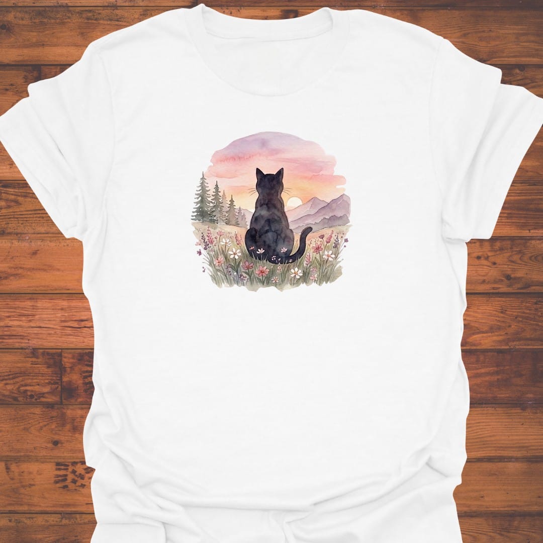 A Catty Sunset T-Shirt
