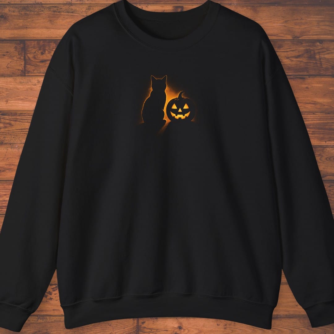 Cat and Pumpkin Sweatshirt