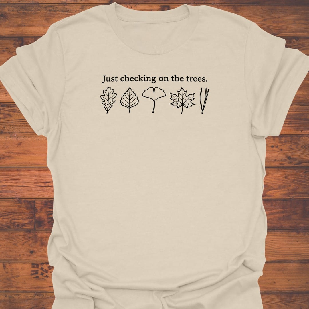 Tree Checking T-Shirt