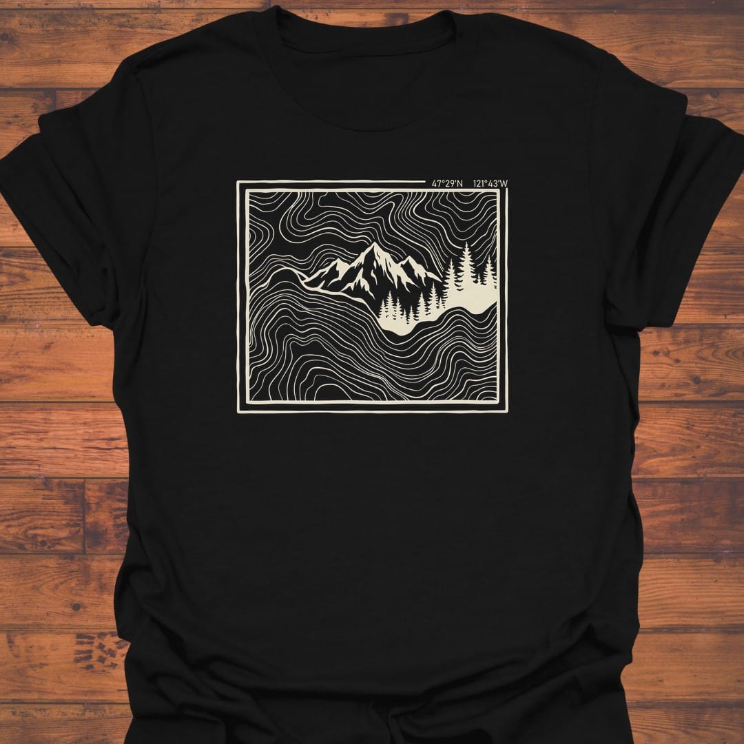 Contour Lines T-Shirt