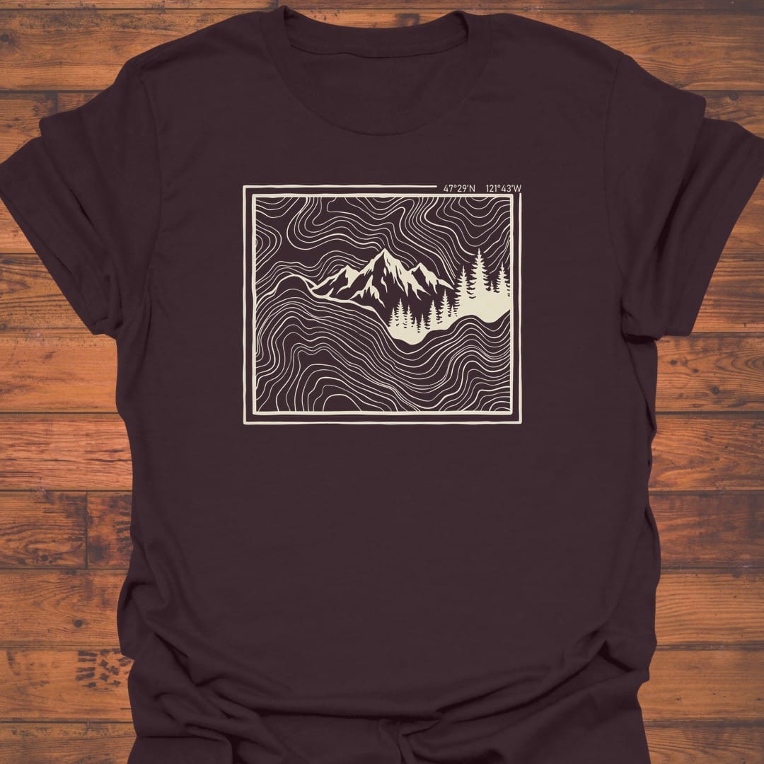 Contour Lines T-Shirt