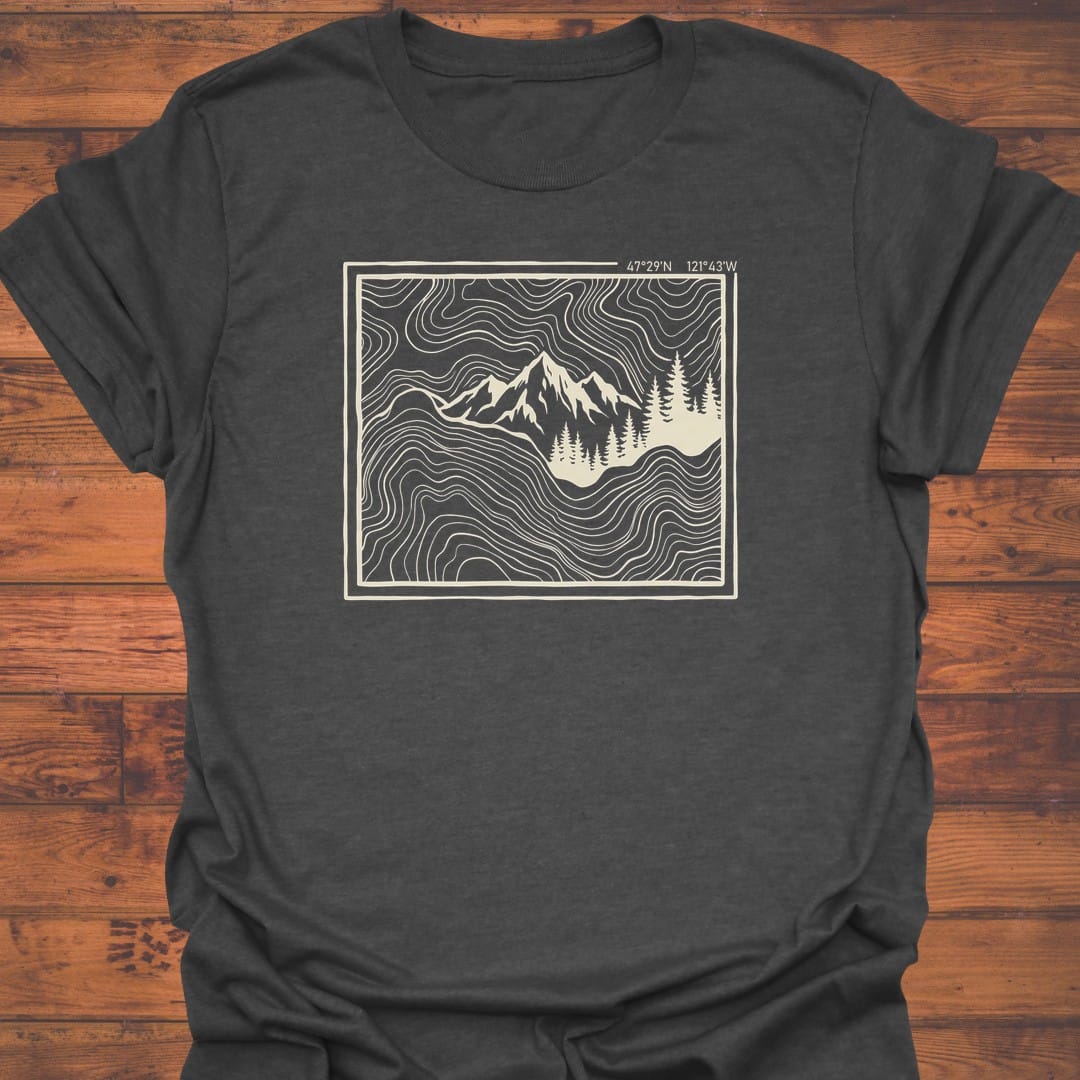 Contour Lines T-Shirt