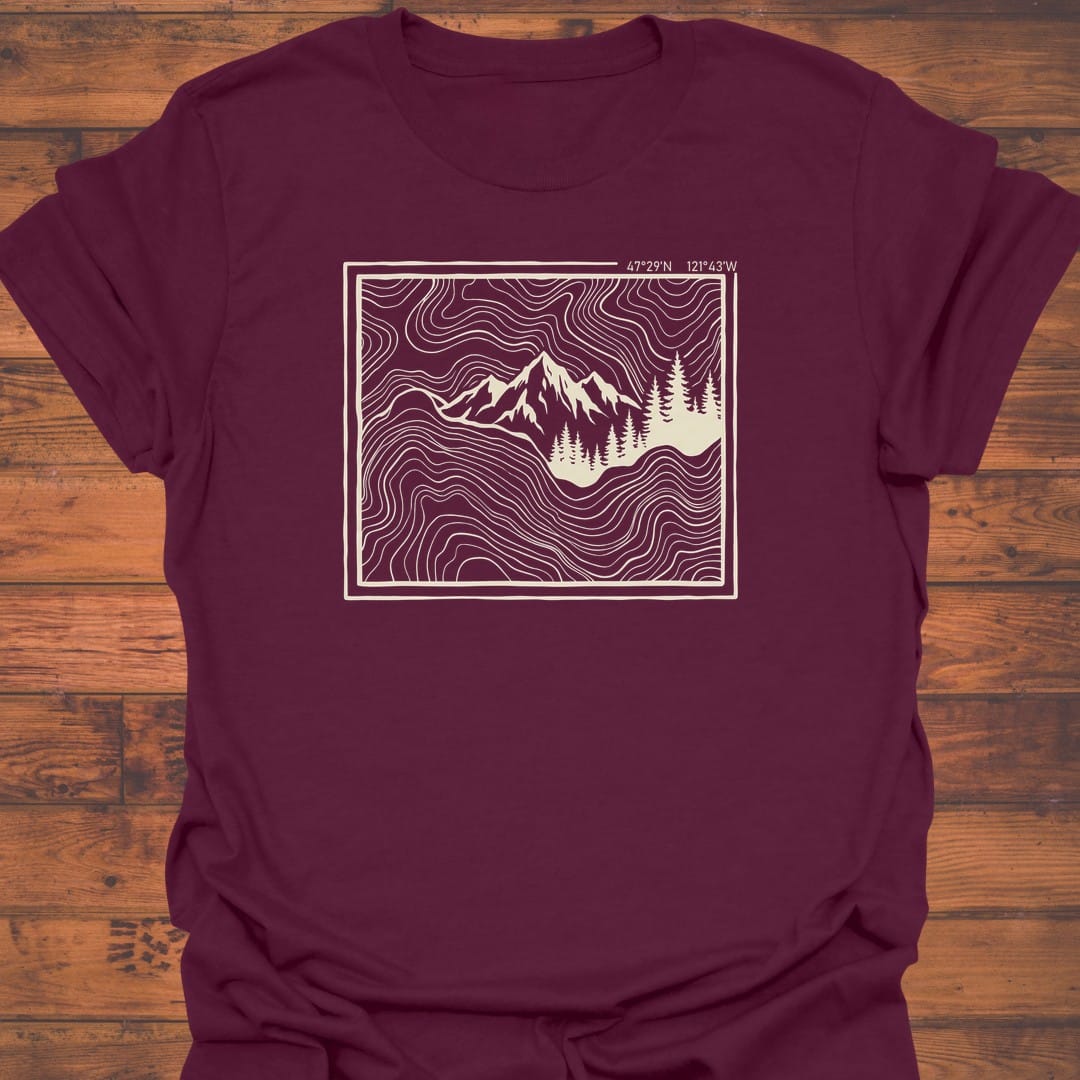 Contour Lines T-Shirt