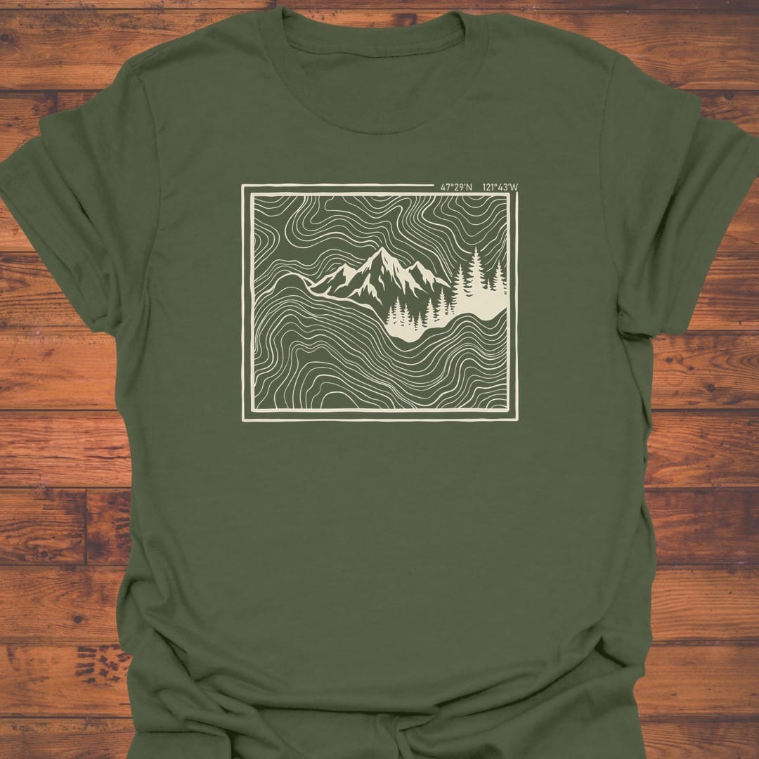 Contour Lines T-Shirt