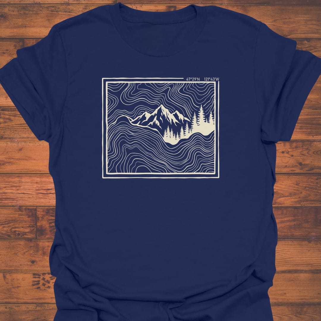 Contour Lines T-Shirt