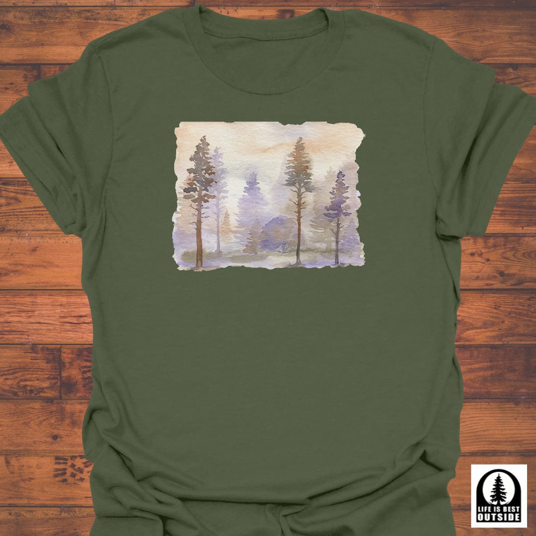 Misty Forest Hues T-Shirt