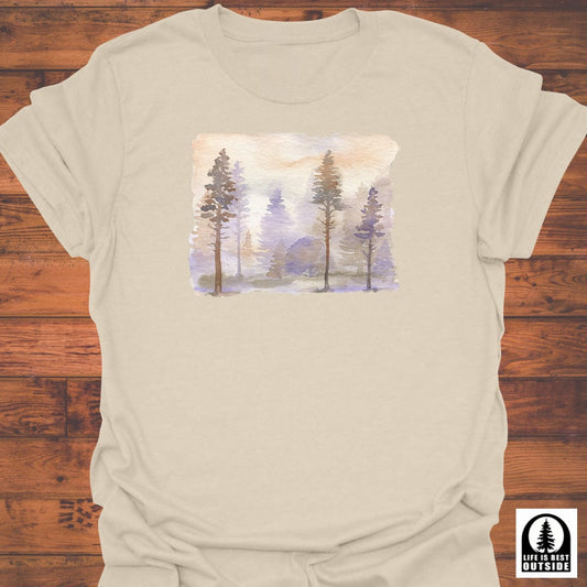 Misty Forest Hues T-Shirt