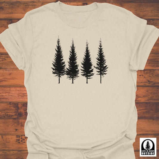 Four Skinny Spruce T-Shirt