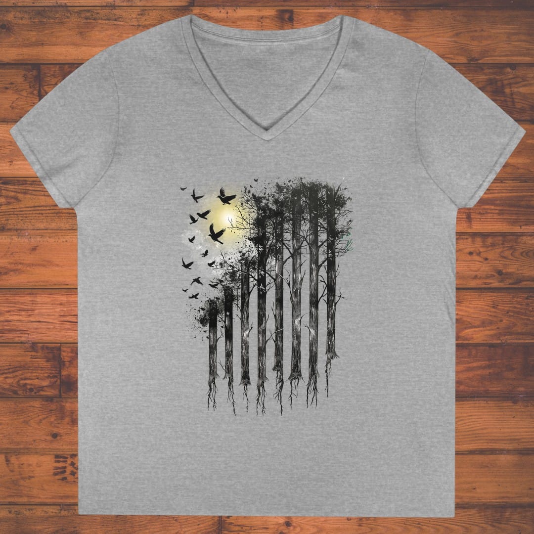 US Hiking Ladies' V-Neck
