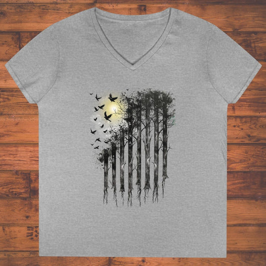 US Hiking Ladies' V-Neck
