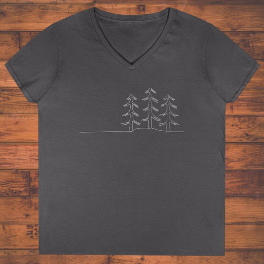 Whispering Pines Trio Ladies' V-Neck