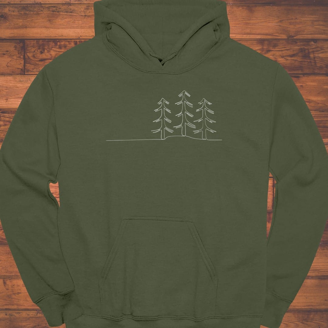 Whispering Pines Trio Hoodie