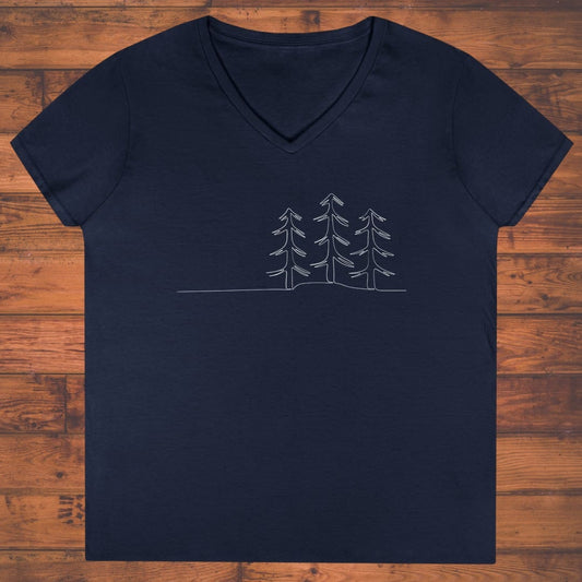 Whispering Pines Trio Ladies' V-Neck