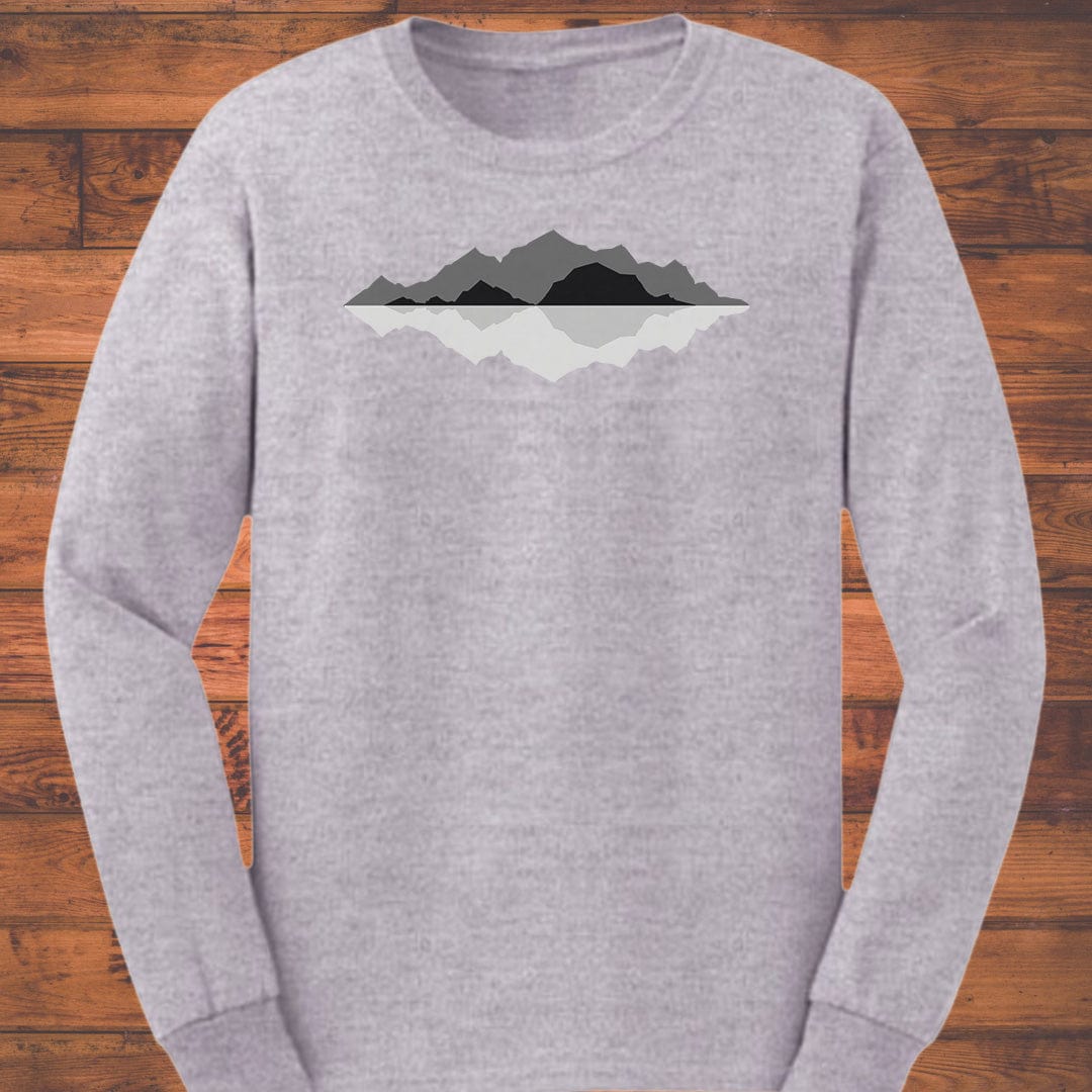 Mirror Mountain Long Sleeve T-Shirt