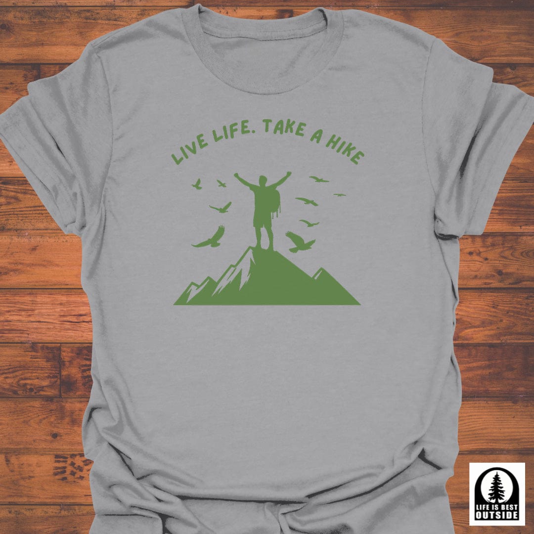 Live Life with Hiker T-Shirt