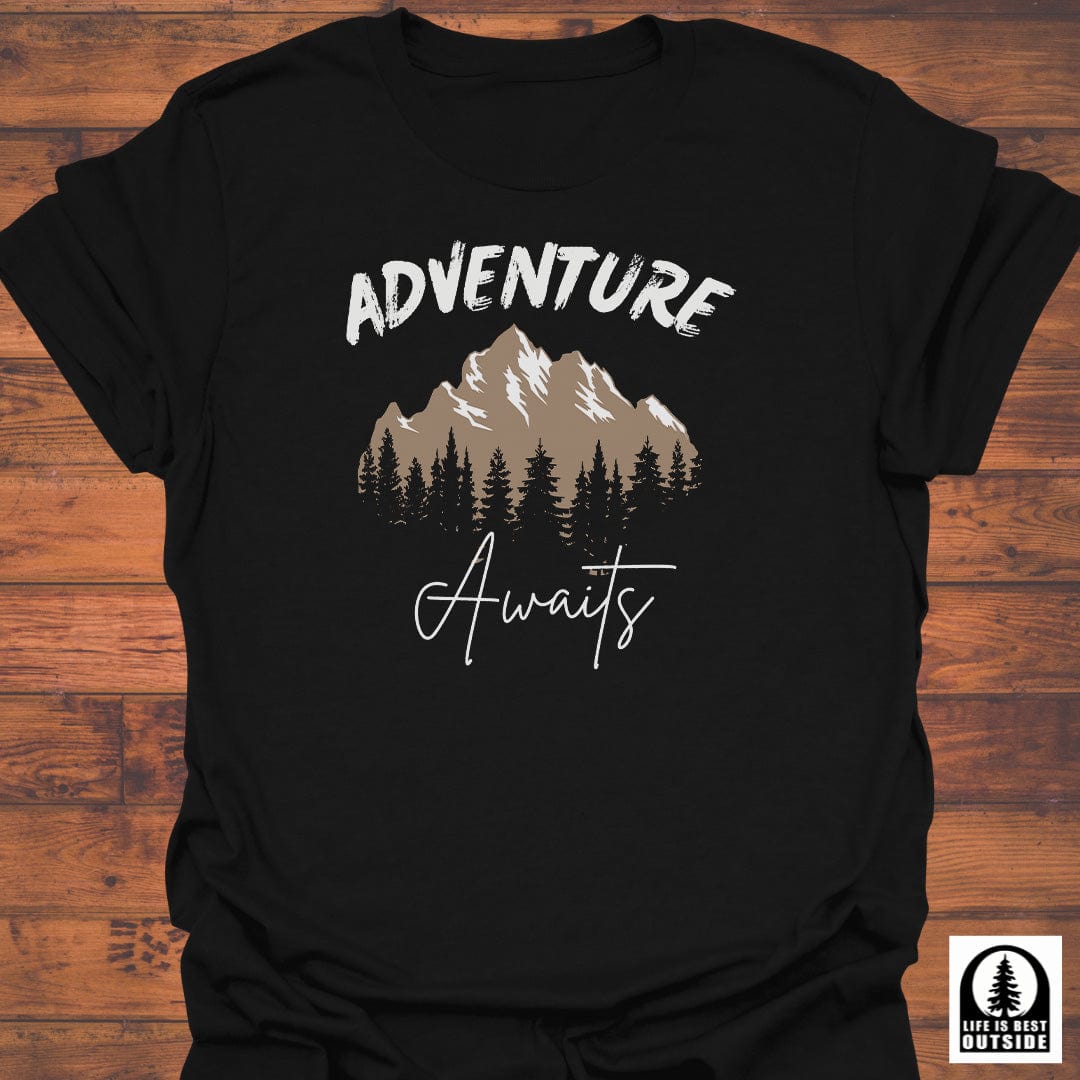 Adventure Awaits Mountain T-Shirt