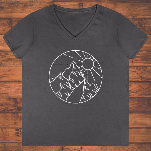 Celestial Peaks Ladies' V-Neck