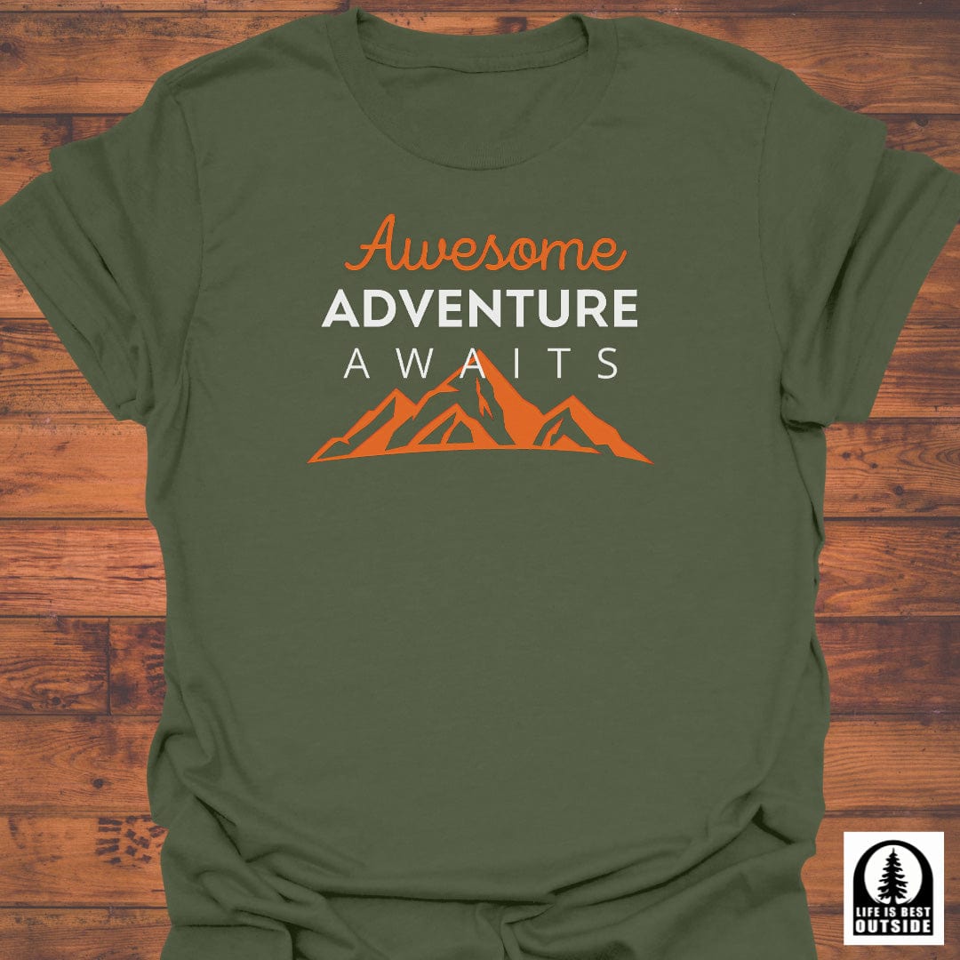 Awesome Adventure Awaits T-Shirt