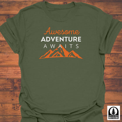 Awesome Adventure Awaits T-Shirt