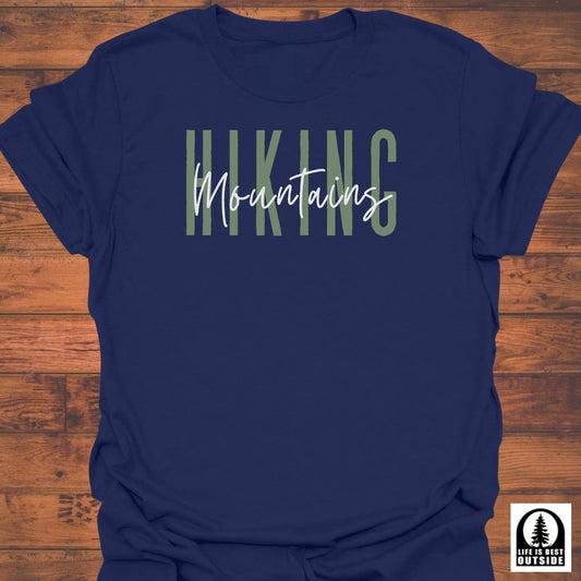 Green Hiking Mountains T-Shirt