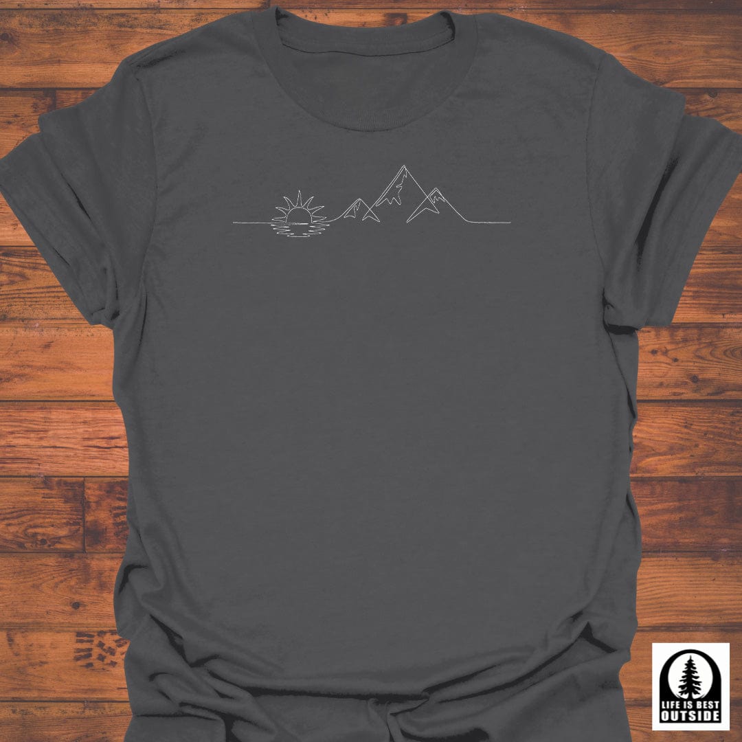 Dawn Over Peaks T-Shirt