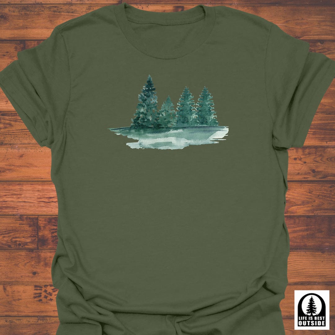 Misty Forest Shores T-Shirt