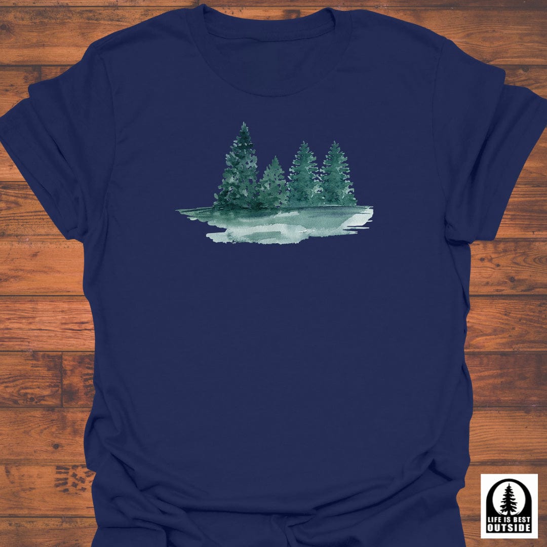 Misty Forest Shores T-Shirt