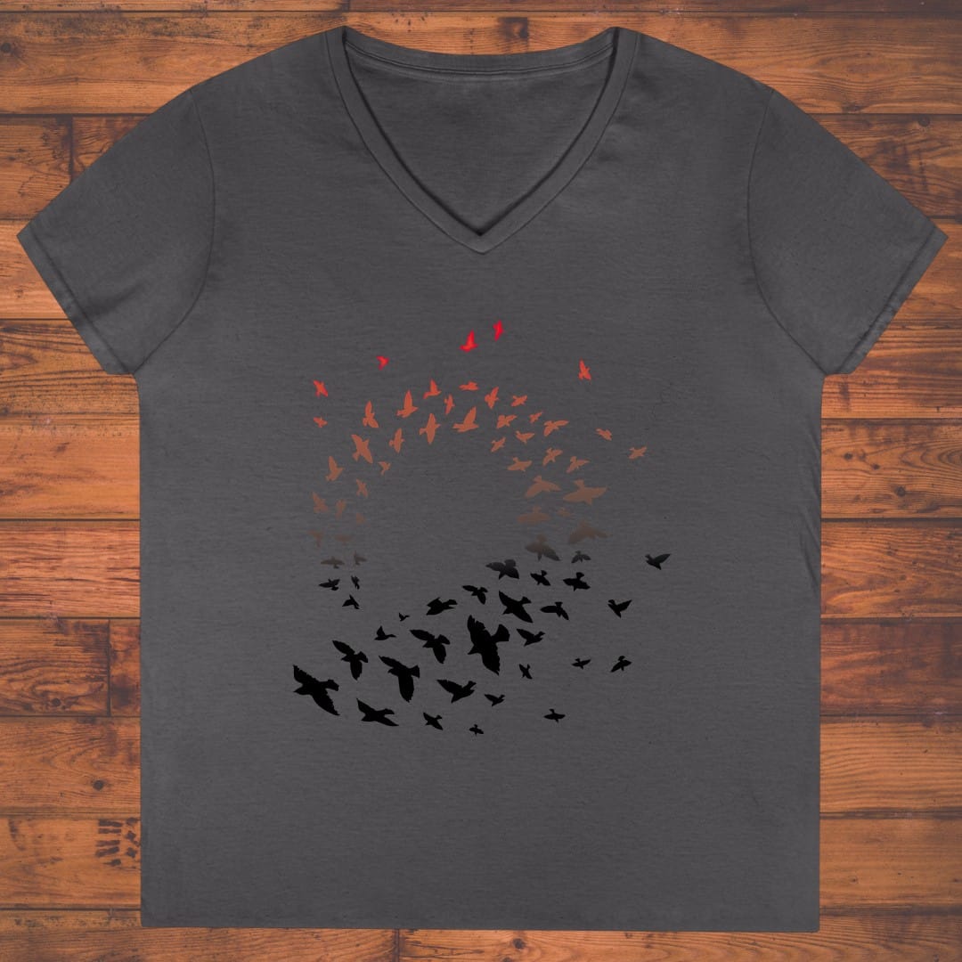 Twilight Migration Ladies' V-Neck