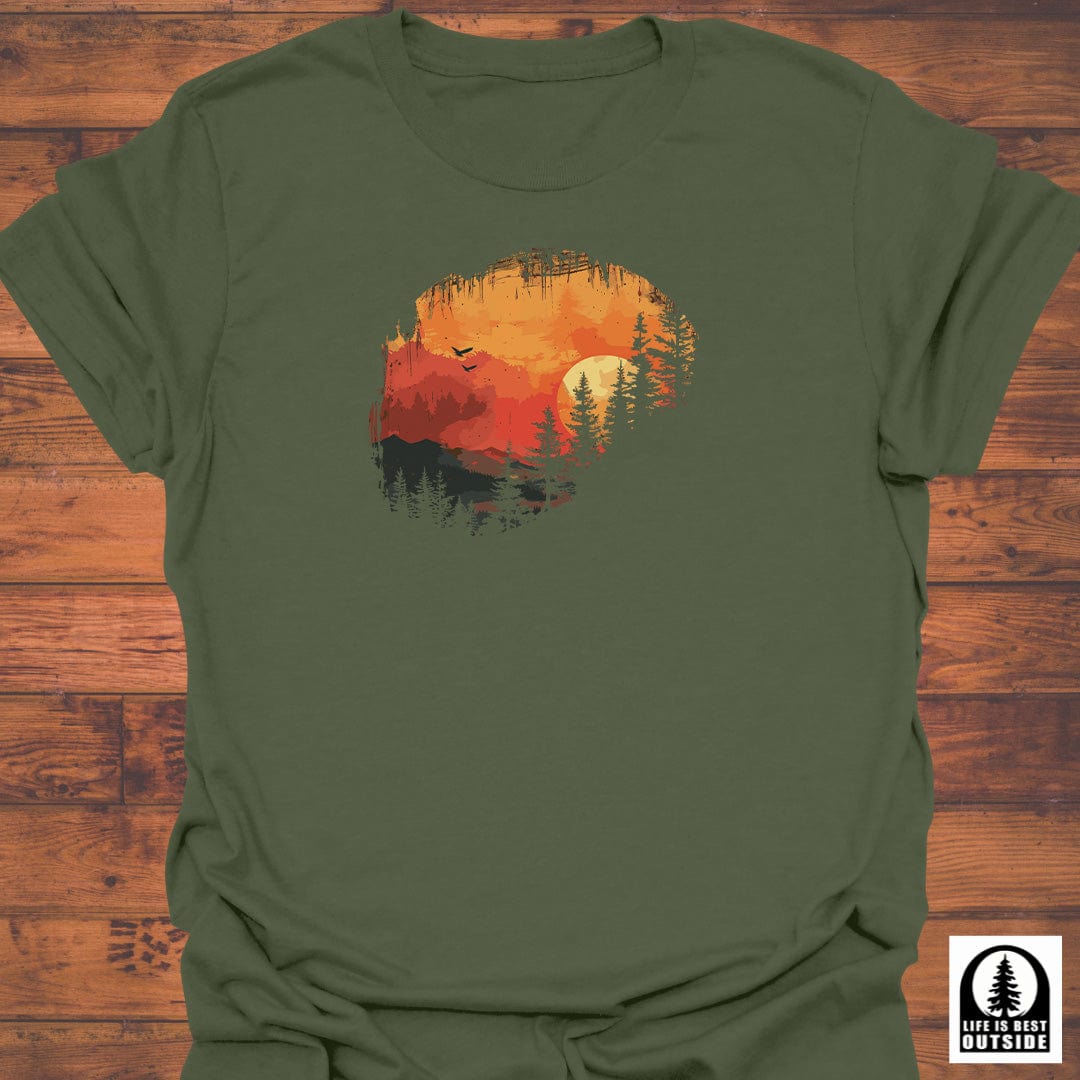 Sunset Silhuettes T-Shirt