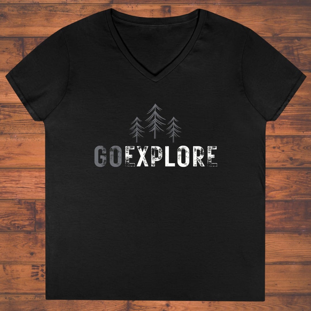 Go Explore Ladies' V-Neck