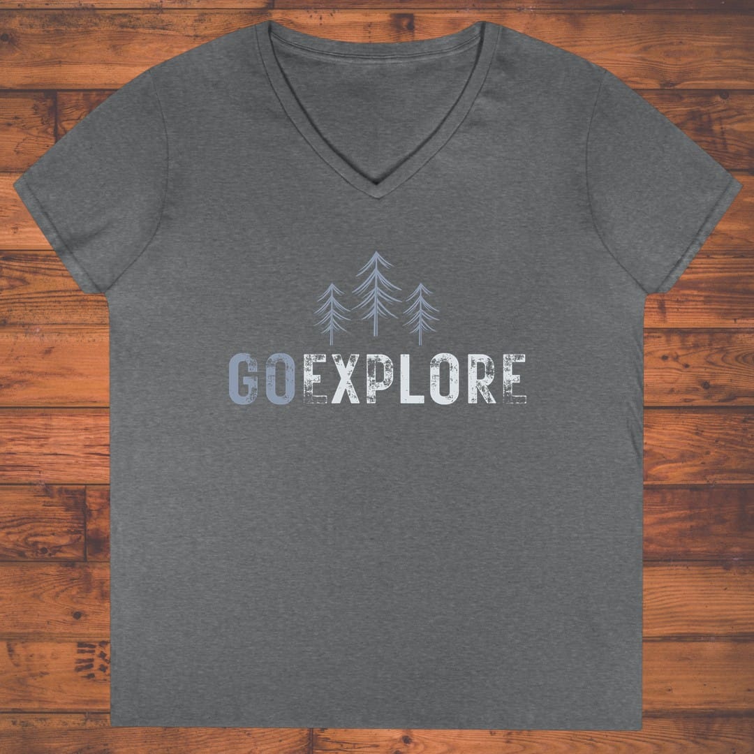 Go Explore Ladies' V-Neck