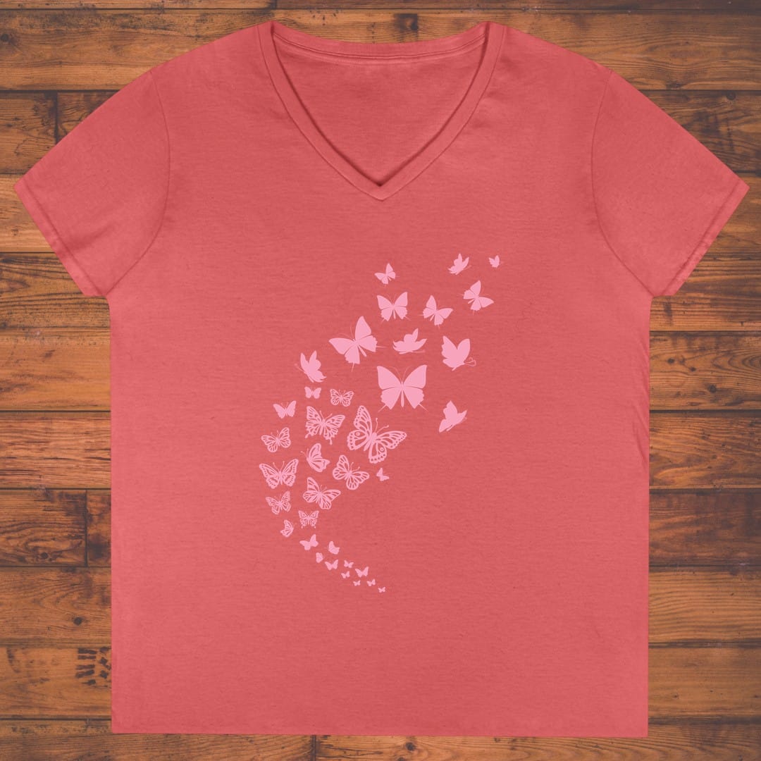 Whispering Wings Ladies' V-Neck