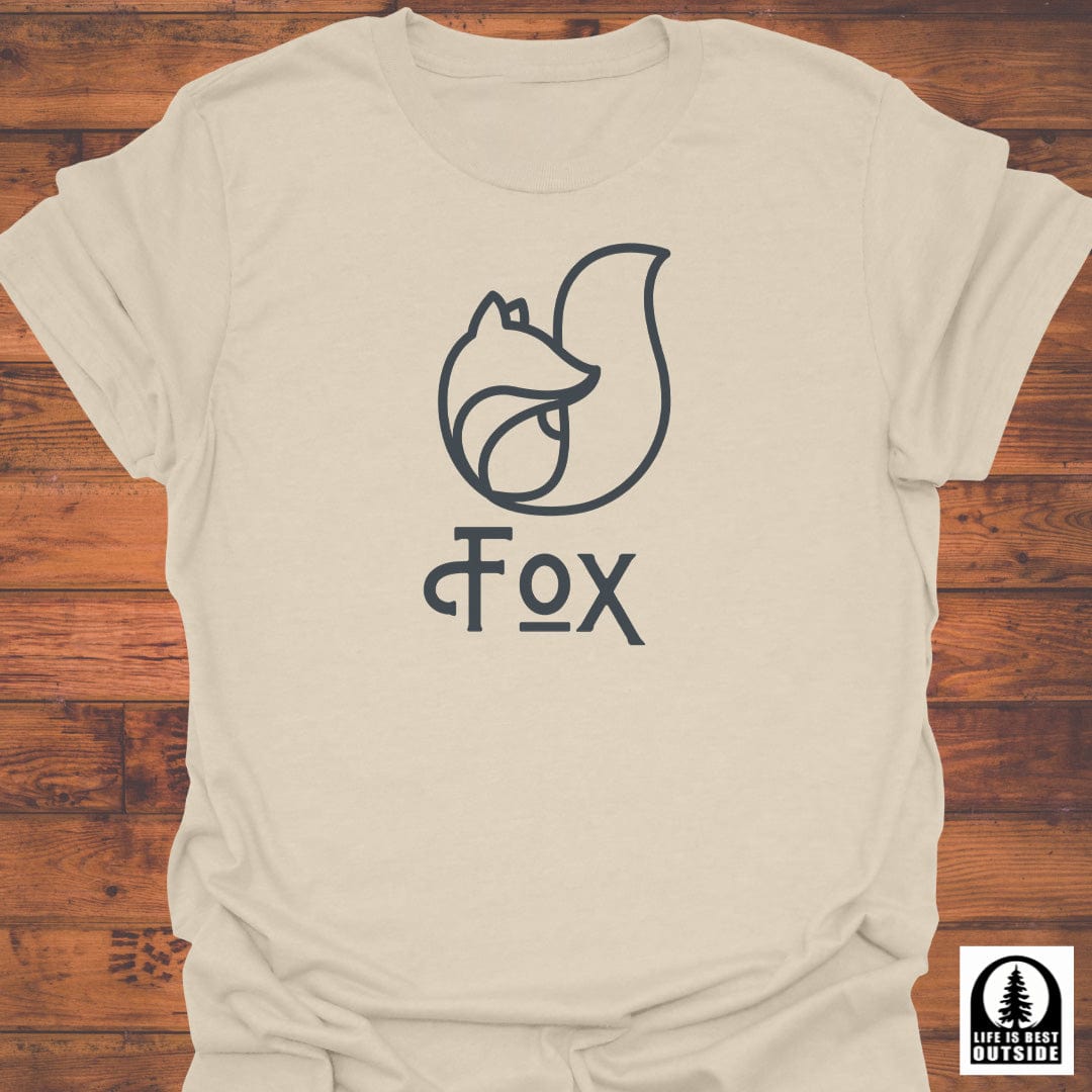 Slate Fox Silhouette T-Shirt