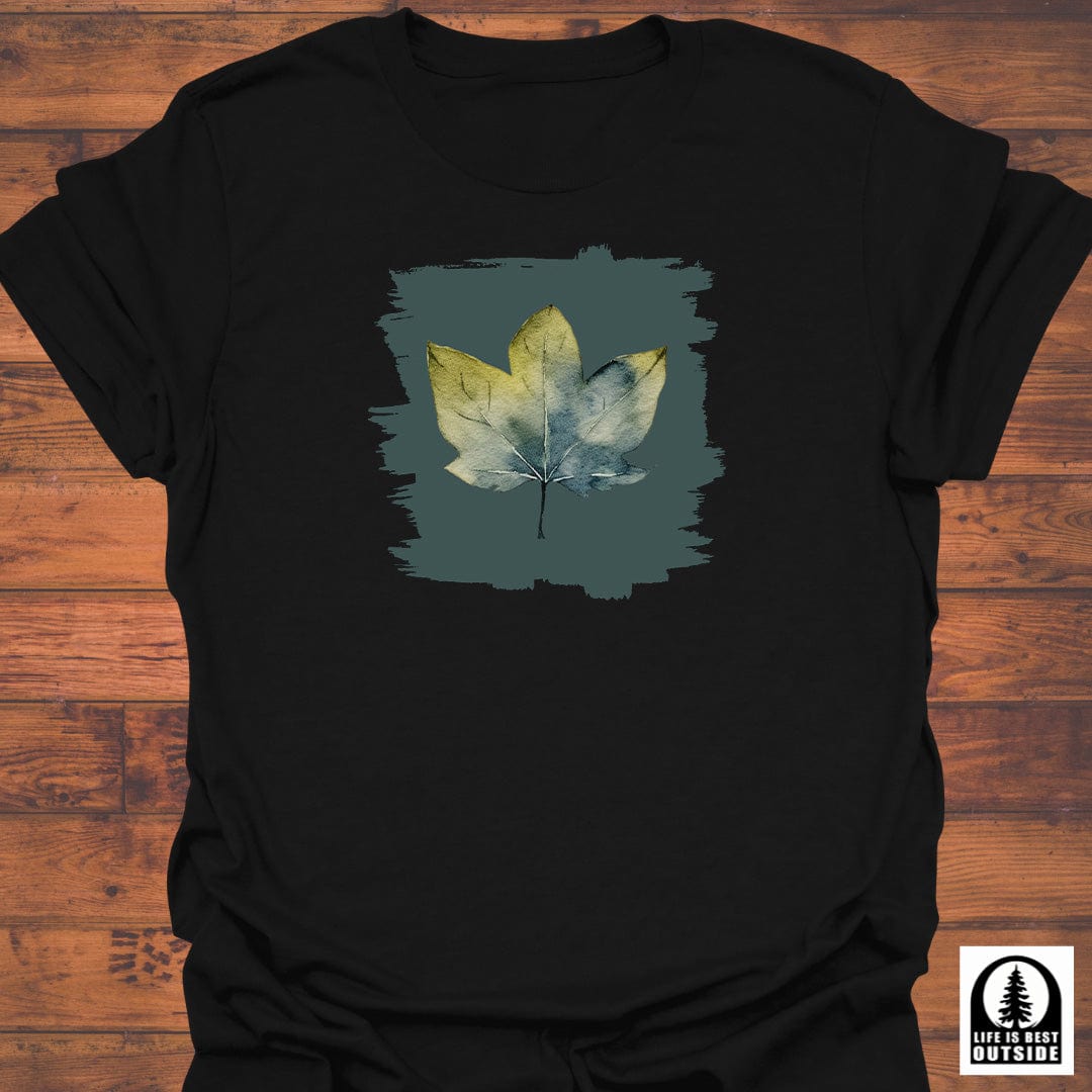 Aqua Sombra Leaf T-Shirt