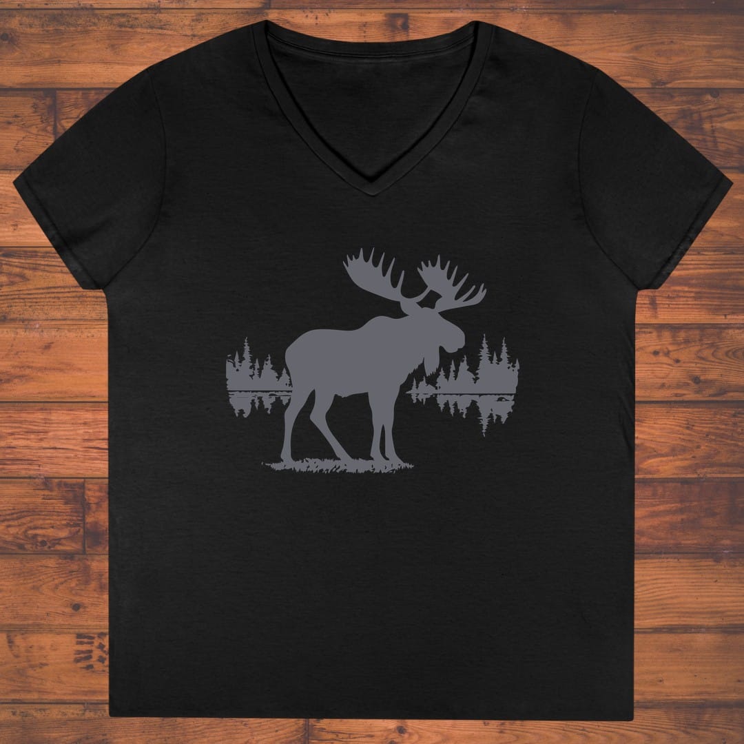 Majestic Solitude Ladies' V-Neck