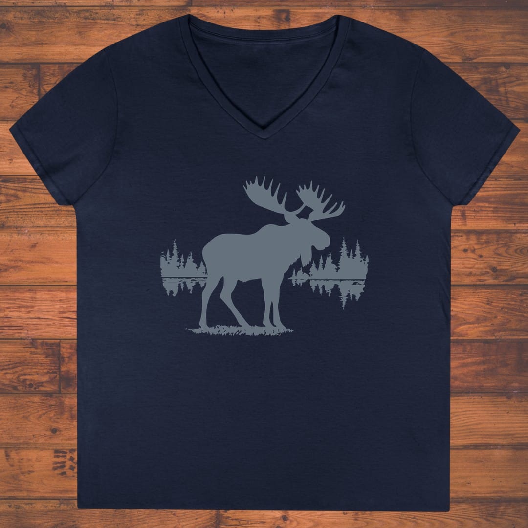 Majestic Solitude Ladies' V-Neck