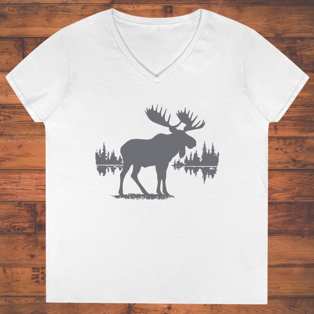 Majestic Solitude Ladies' V-Neck