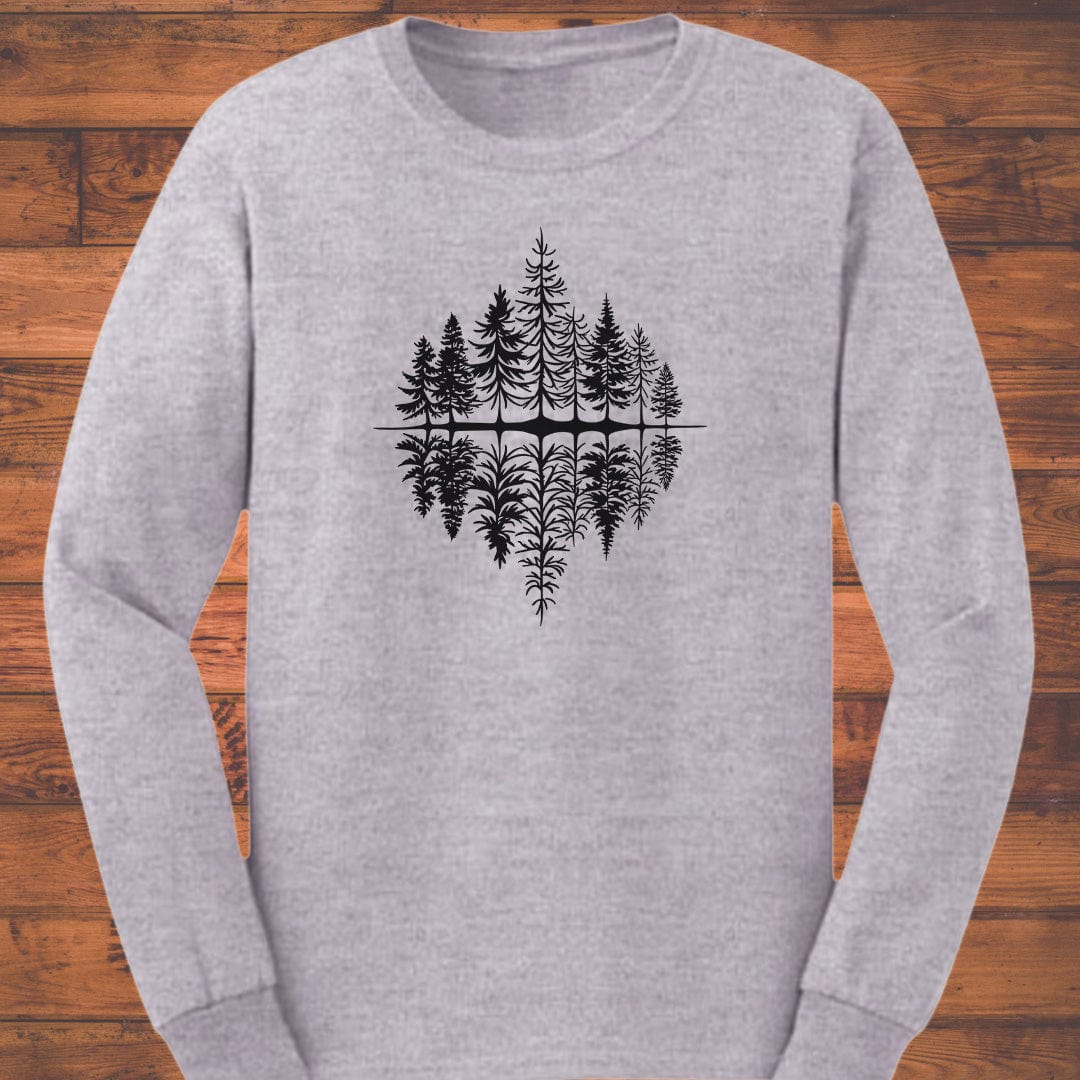 Serene Silhouettes Long Sleeve T-Shirt