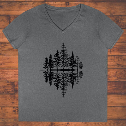 Serene Silhouettes Ladies' V-Neck