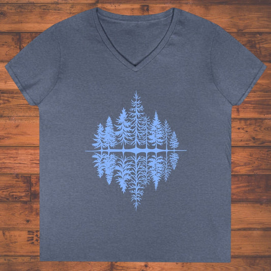 Serene Silhouettes Ladies' V-Neck
