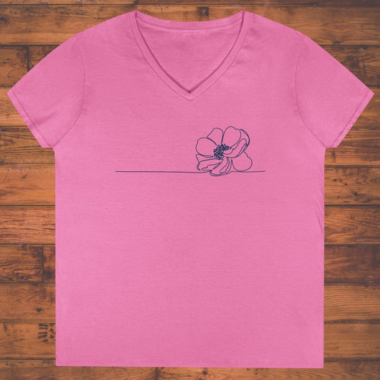 Nocturnal Grace Ladies' V-Neck