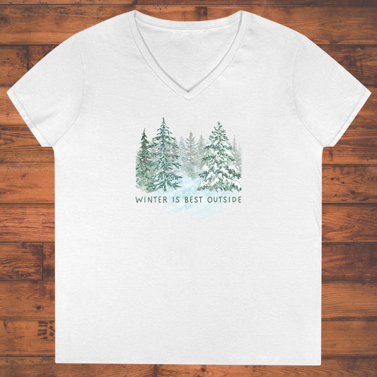 Frosted Timberland Ladies' V-Neck