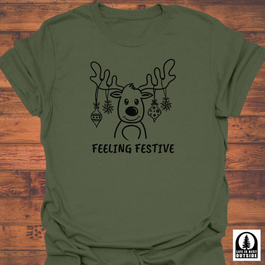 Festive Antlers T-Shirt