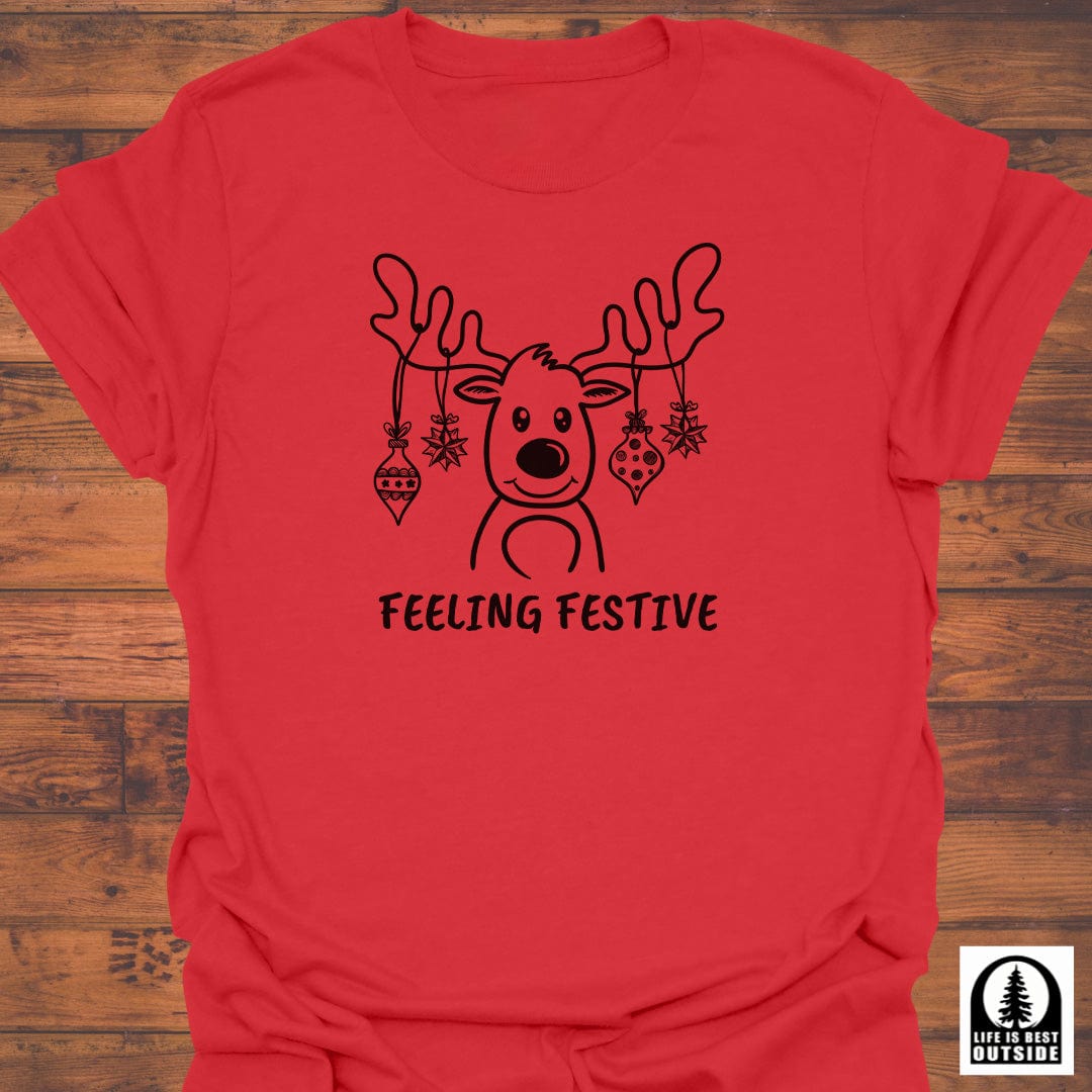 Festive Antlers T-Shirt