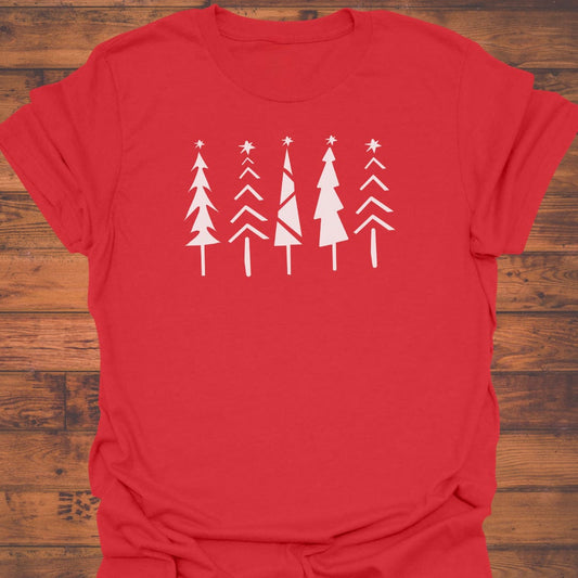 Starry Pine Silhouette T-Shirt