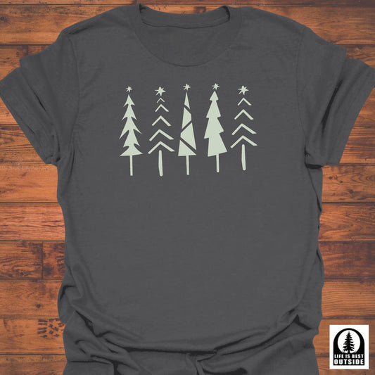 Starry Pine Silhouettes T-Shirt