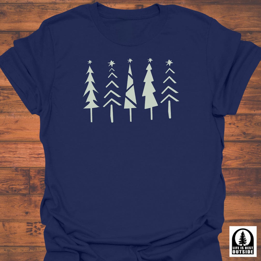 Starry Pine Silhouettes T-Shirt