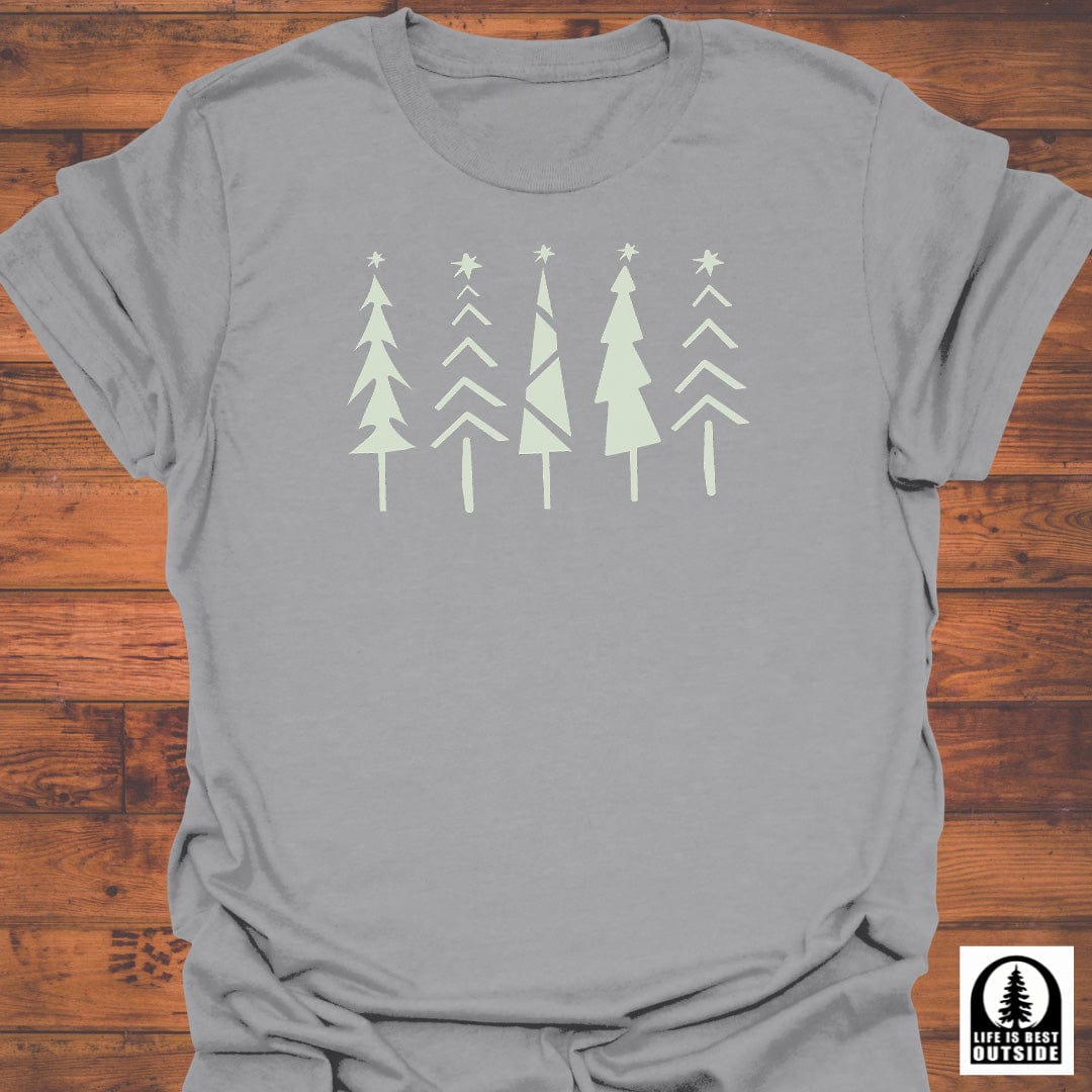 Starry Pine Silhouettes T-Shirt